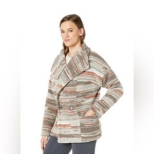 Prana Multicolor Striped Jacket